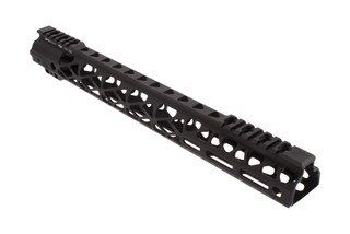 Odin Works 15.5" R2 free float M-LOK rail in black anodized finish.